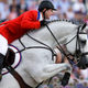 McLain Ward aboard Antares in London. (Photo credit: Markus Schreiber/AP)